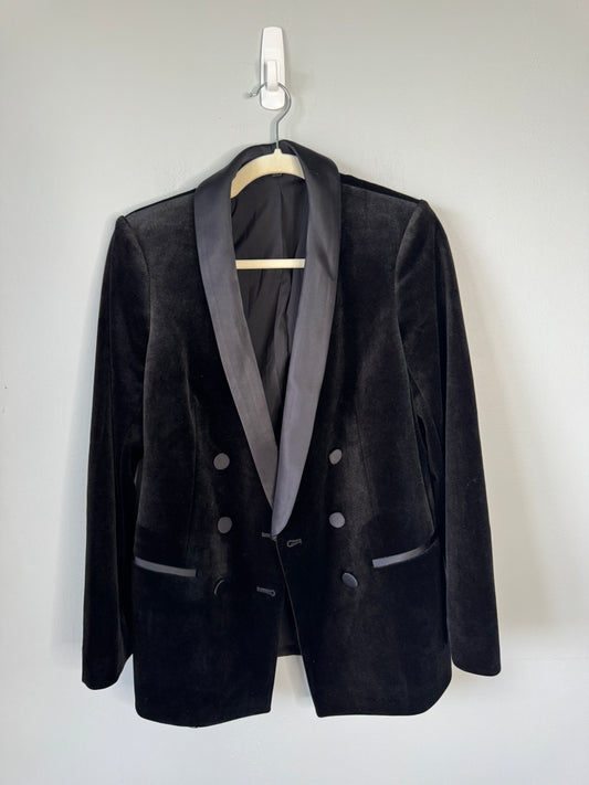 Express Velour Blazer Size M