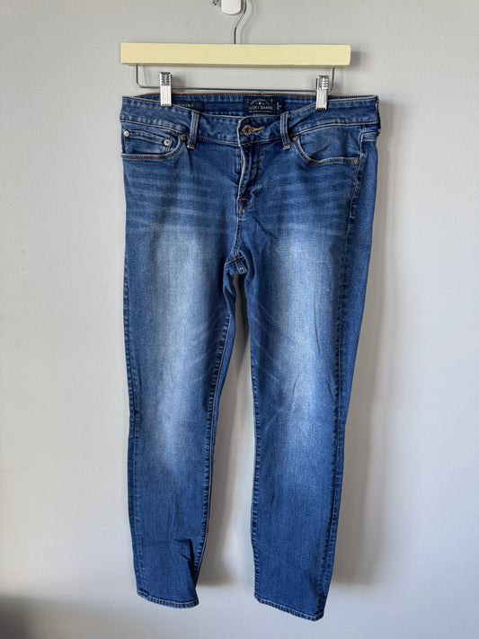 Lucky Brand Low Rise Skinny Jeans Size 10