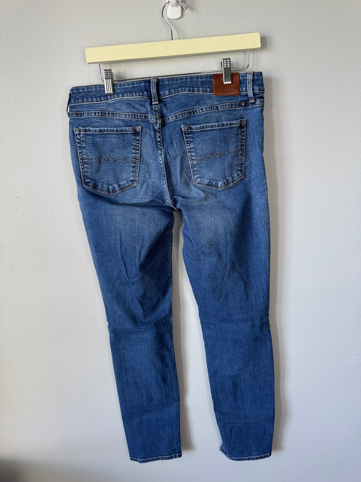 Lucky Brand Low Rise Skinny Jeans Size 10