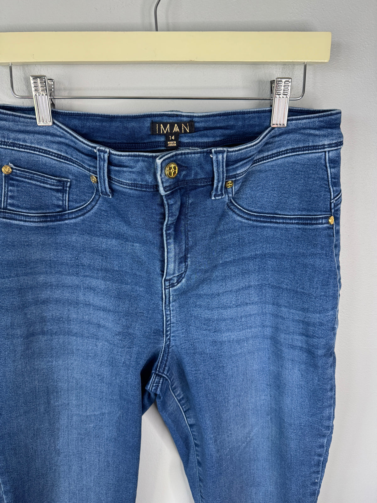 Iman Jeans Size 14