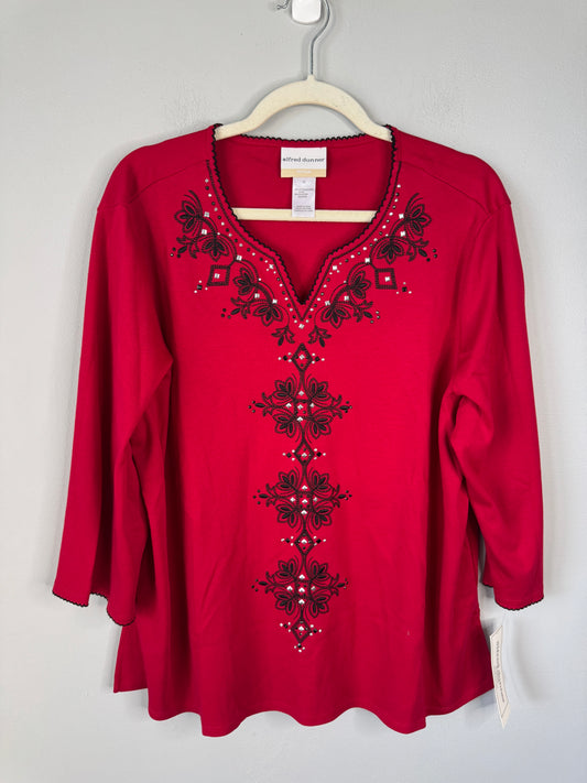 Alfred Dunner Top - Size 1X New with Tags