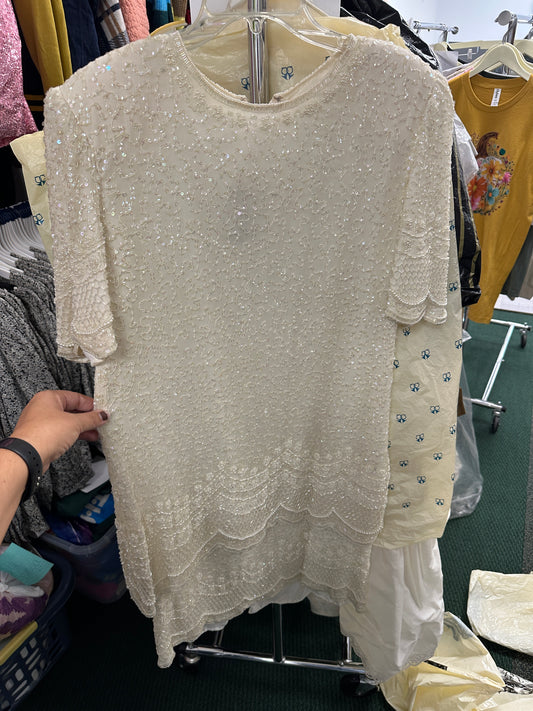 Vintage Lillie Rubin Beaded Dress