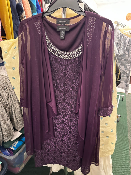 Vintage R&M Purple Dress