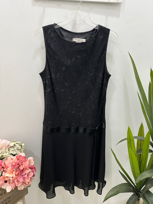 Vintage Evan Picone Black Dress