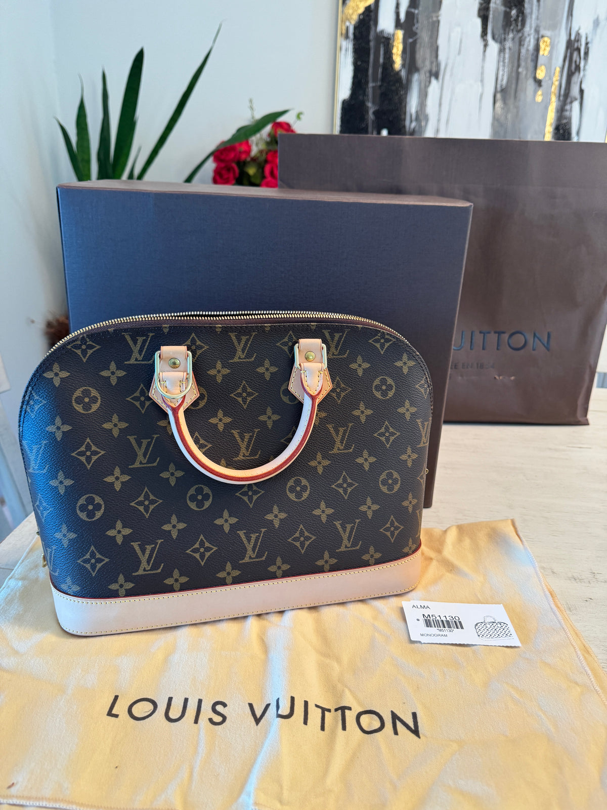 Pre Owned Louis Vuitton Alma - New with tags