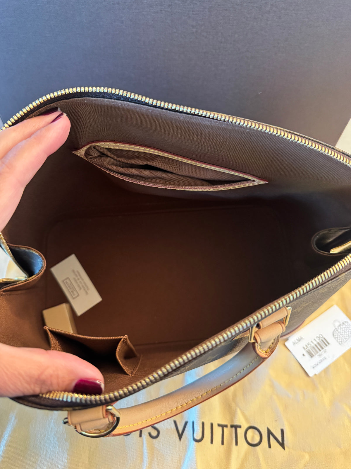 Pre Owned Louis Vuitton Alma - New with tags