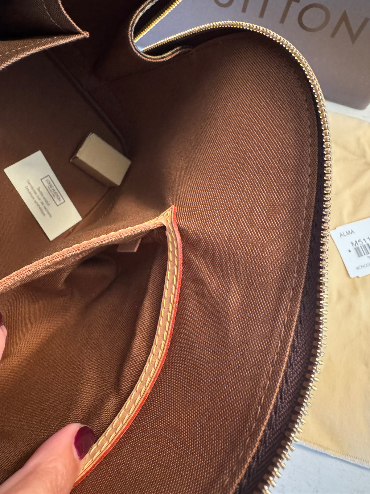 Pre Owned Louis Vuitton Alma - New with tags