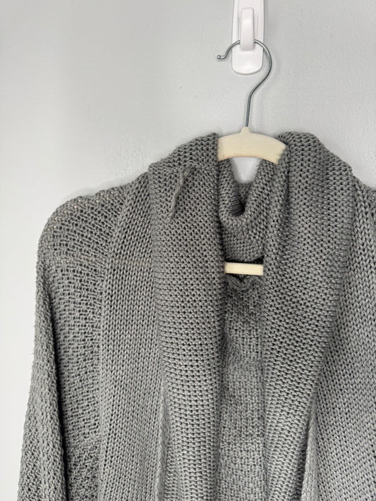 Brand Unknown Grey Shrug with Snag