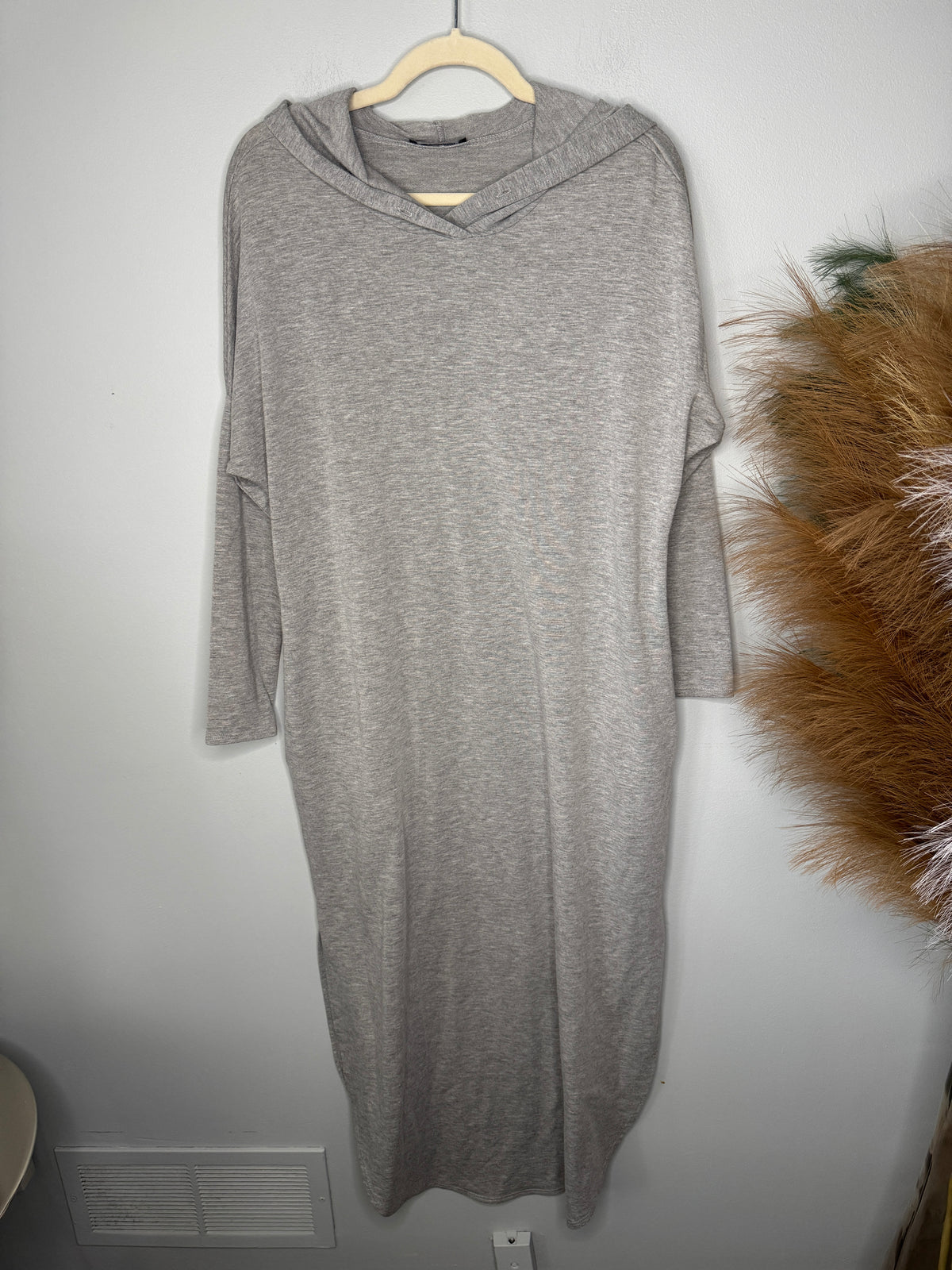 Bombom Grey Dress Missing String Size M