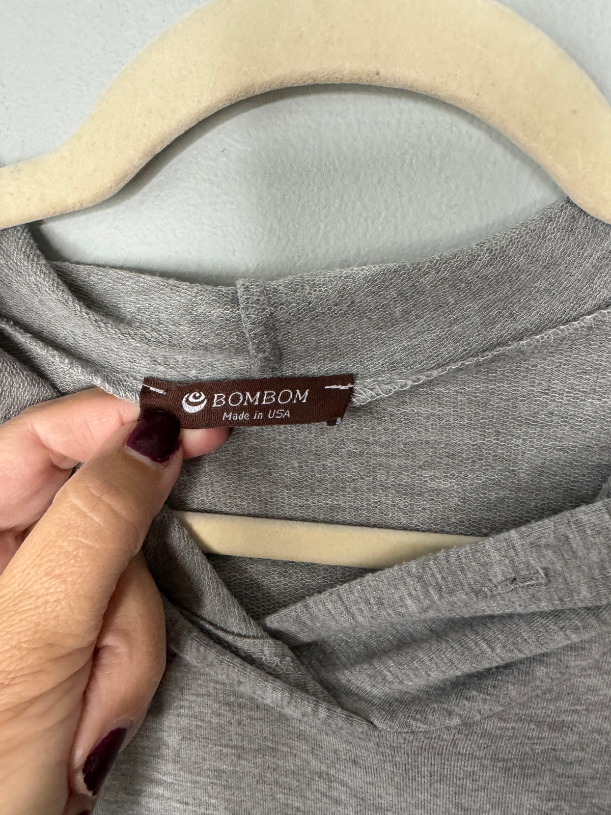 Bombom Grey Dress Missing String Size M