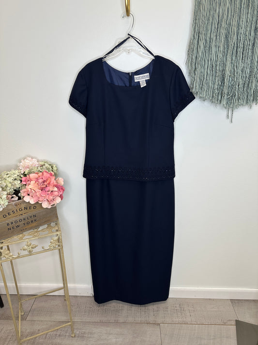 Jessica Howard Navy Dress