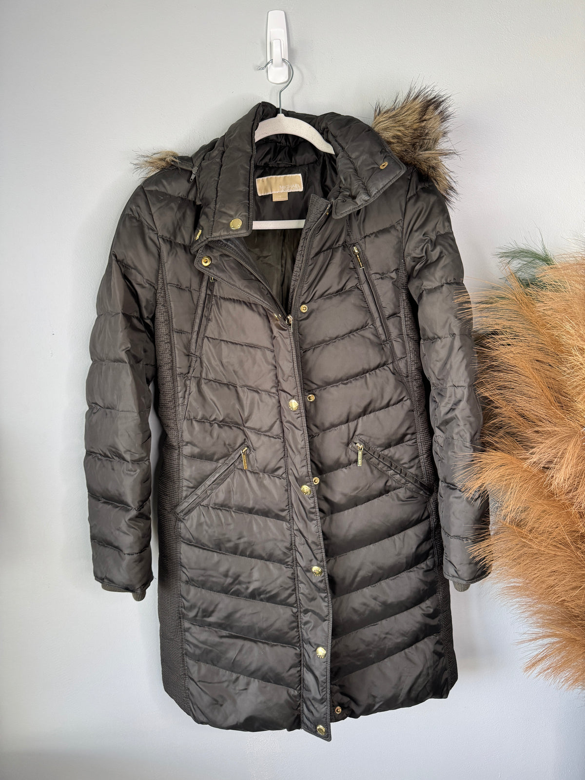 Michael Kors Puffer Coat Size Small