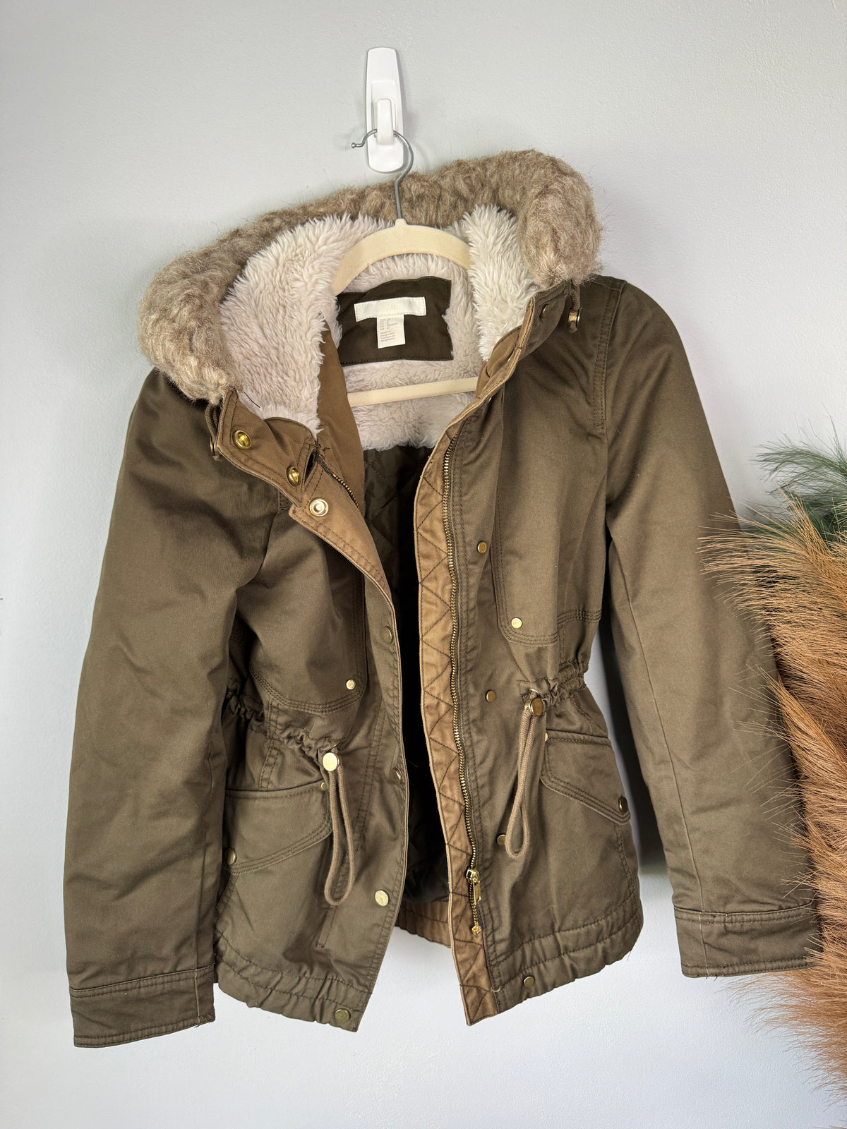 H&M Brown Coat Size 6