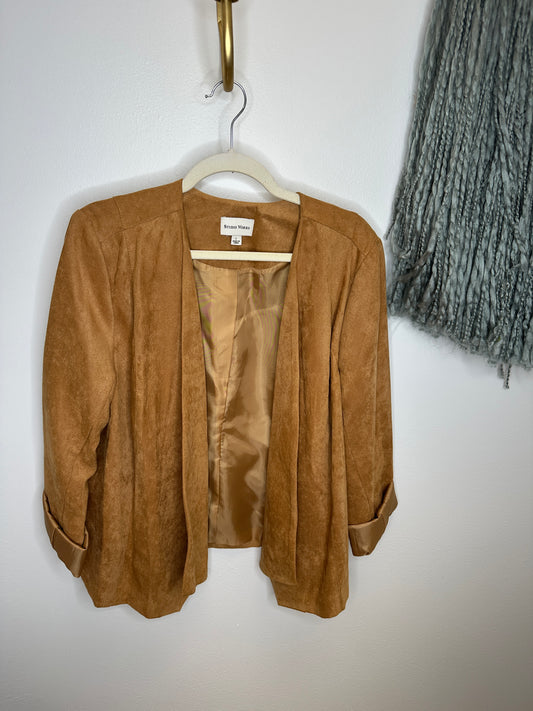 Pre Owned Studio Works Tan Suede Jacket