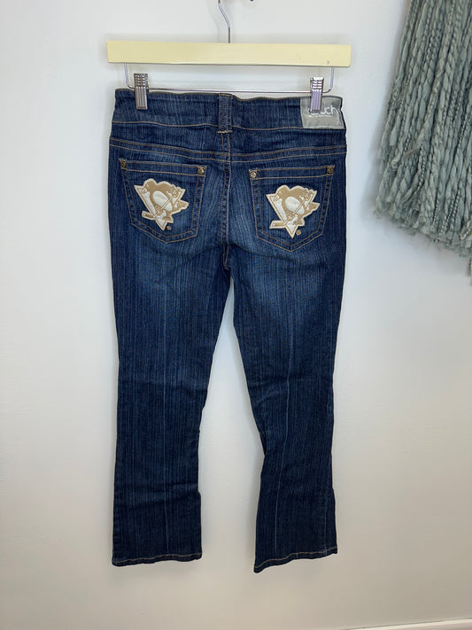 Pre-Owned Touch By Alyssa Milano Pittsburgh Penguin Jeans
