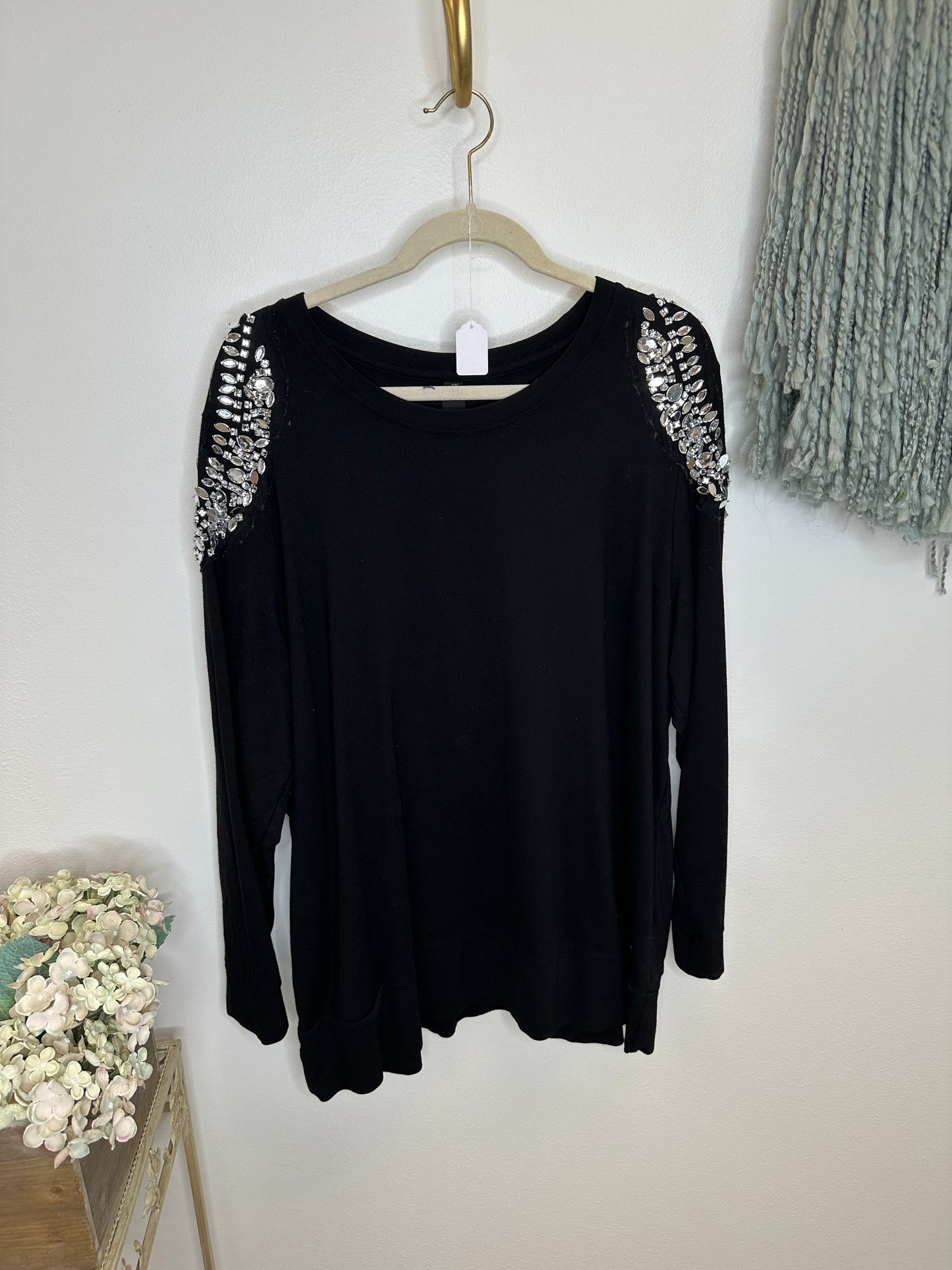 Pre Owned Melissa McCarty Black Sweatshirt