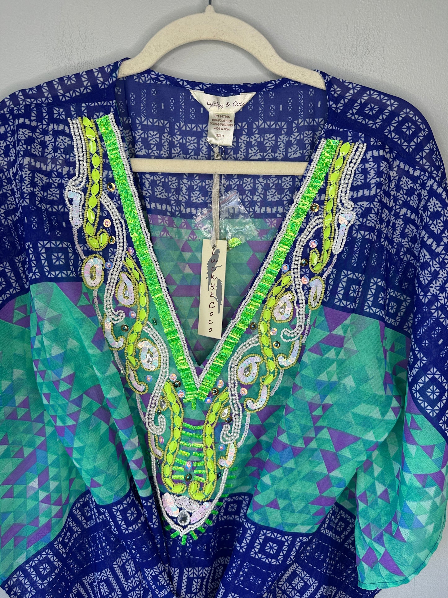 Lucky & Coco Cover Up - NWT Size L