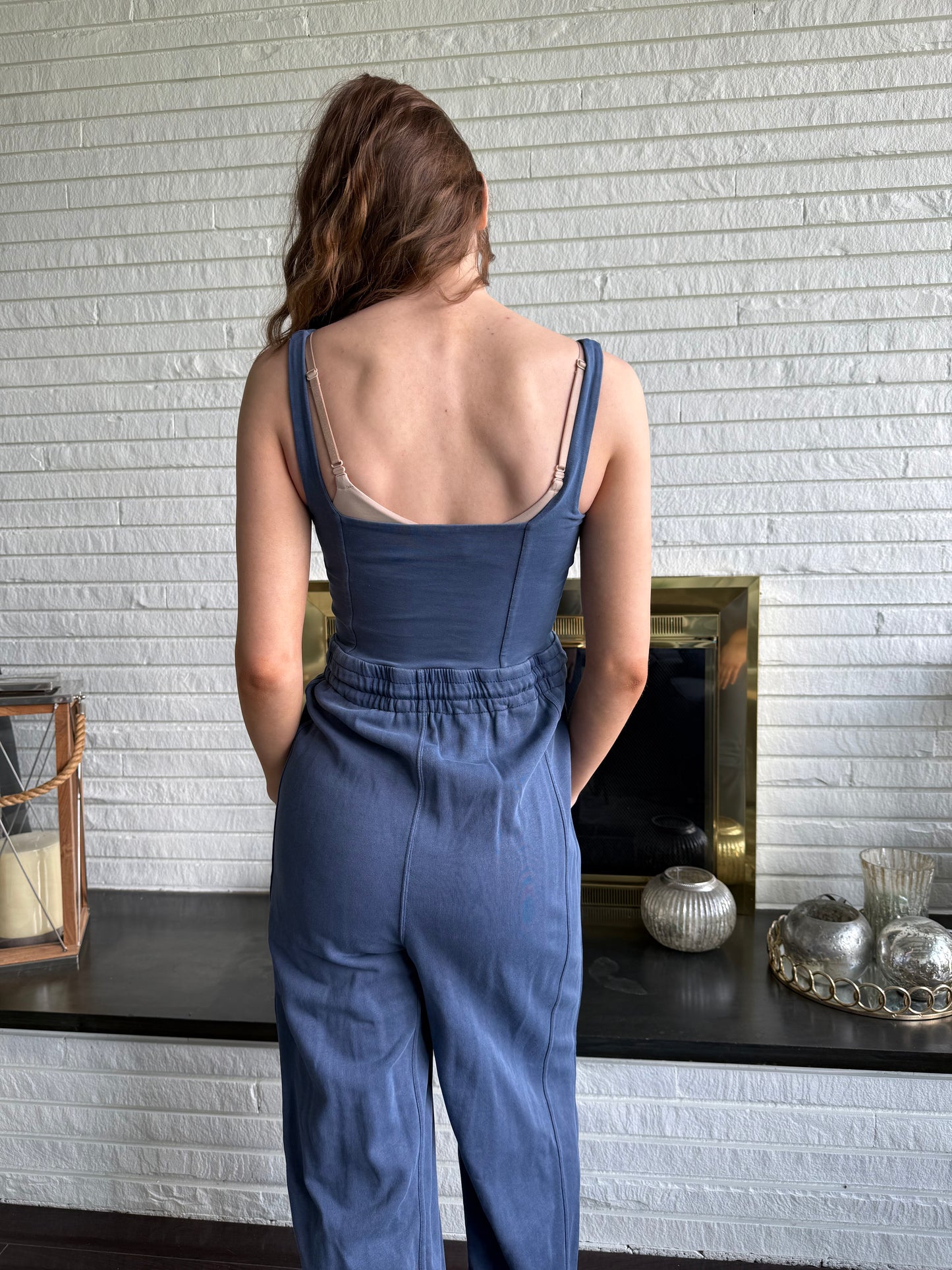 Pre Owned Free People Movement Inbound Onesie Size XS