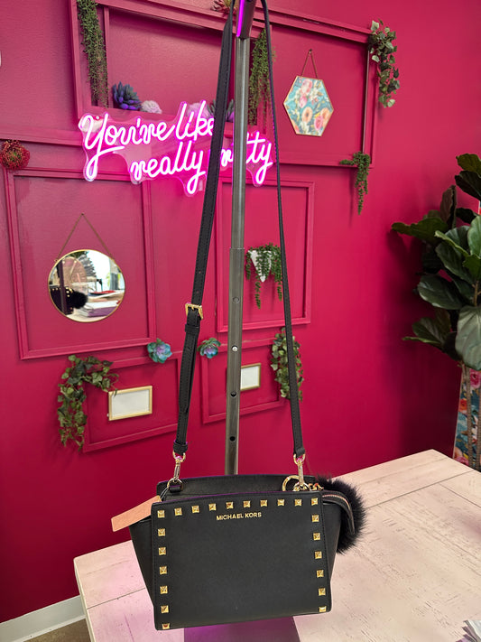 Pre Owned Michael Kors Studded Cross Body