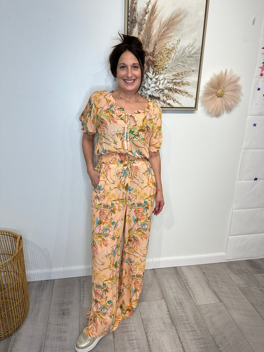 Tropical Two Piece Set Size Small