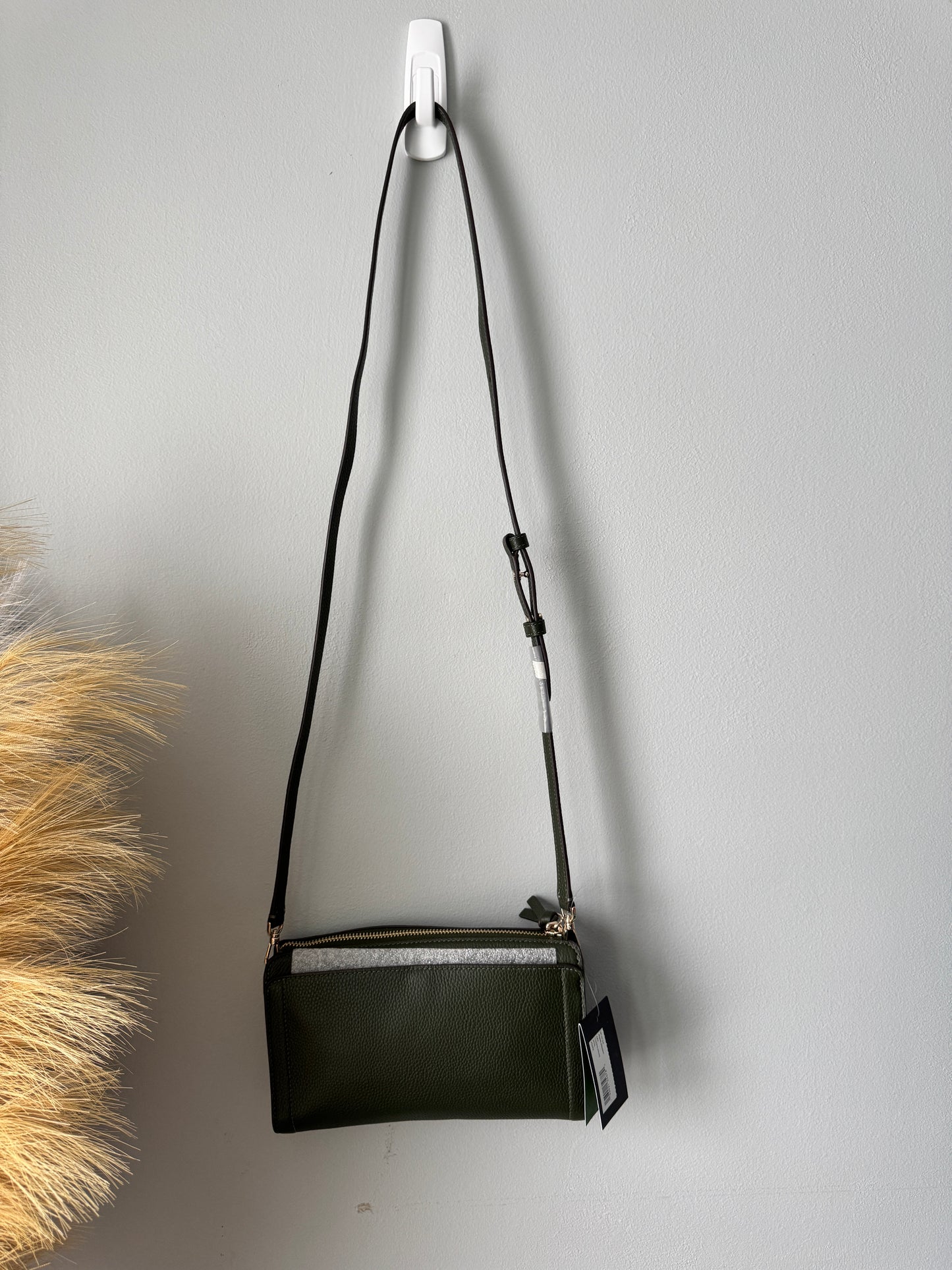 Pre Owned NWT Kate Spade Cross Body Army Green