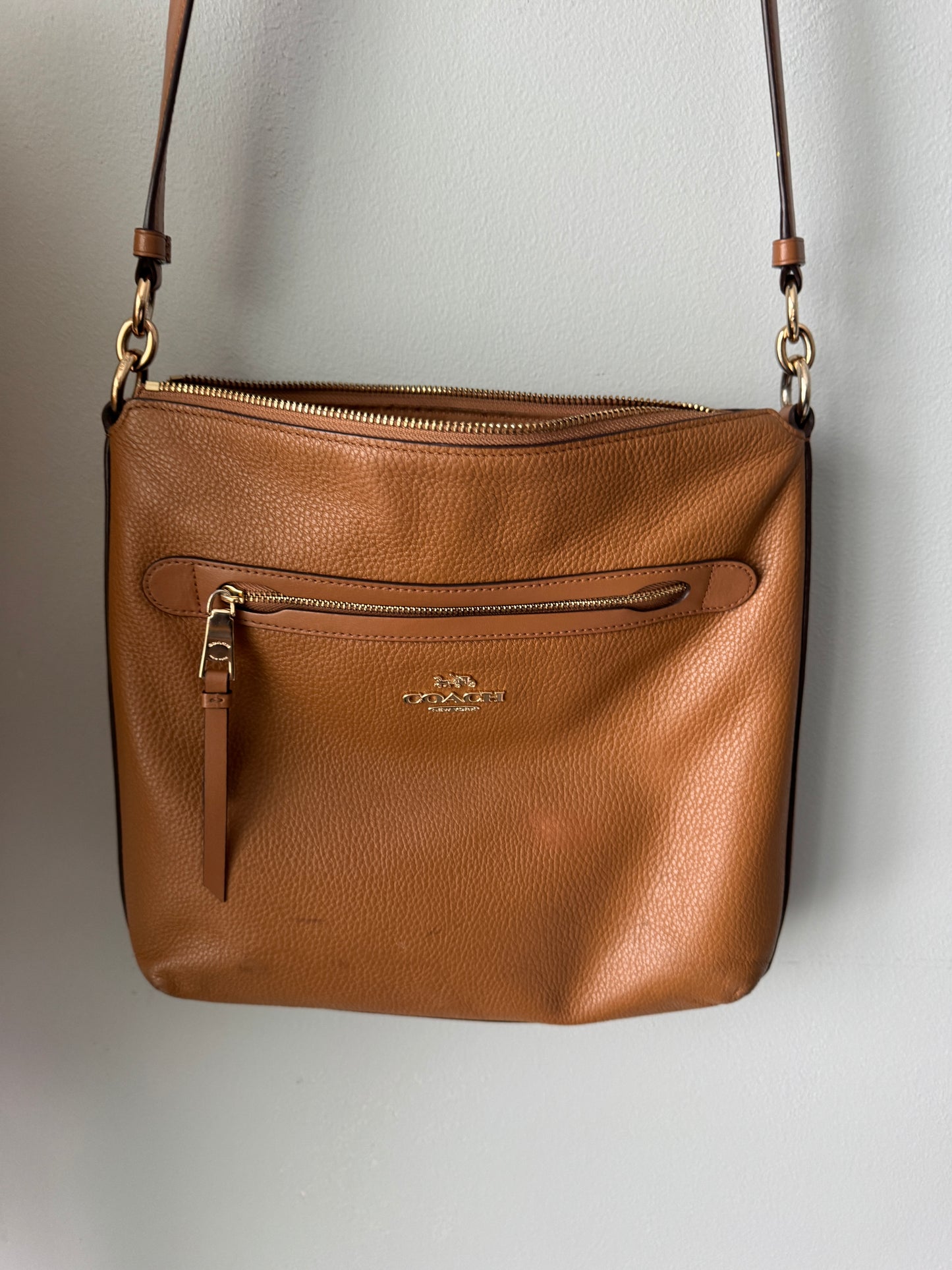 Pre Owned Coach Mae File Crossbody