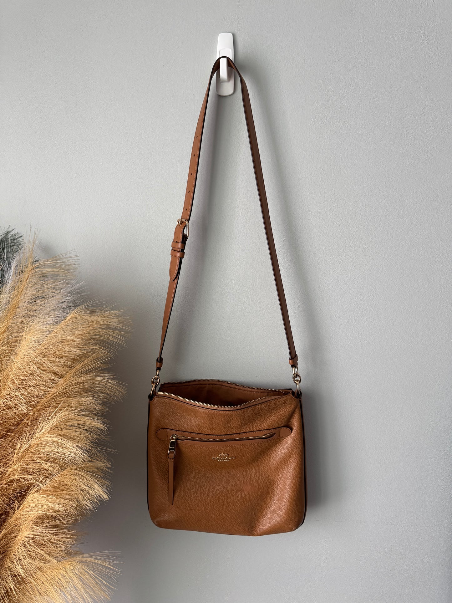 Pre Owned Coach Mae File Crossbody