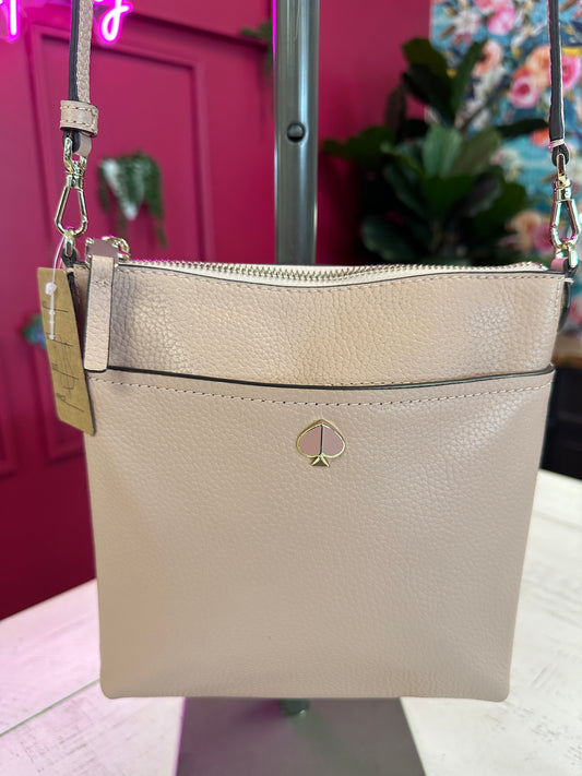 Pre Owned Authentic Kate Spade Leather Cross Body - Pale Pink