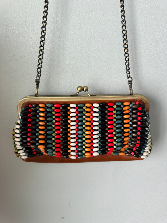 Pre Owned Patricia Nash Beaded Clutch
