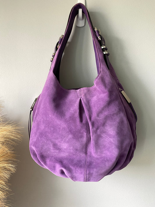 Pre Owned b. Makowsky Purple Bag