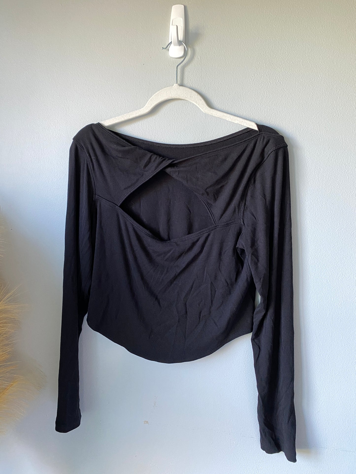 Lululemon Long Sleeve Open Back Top Size 10