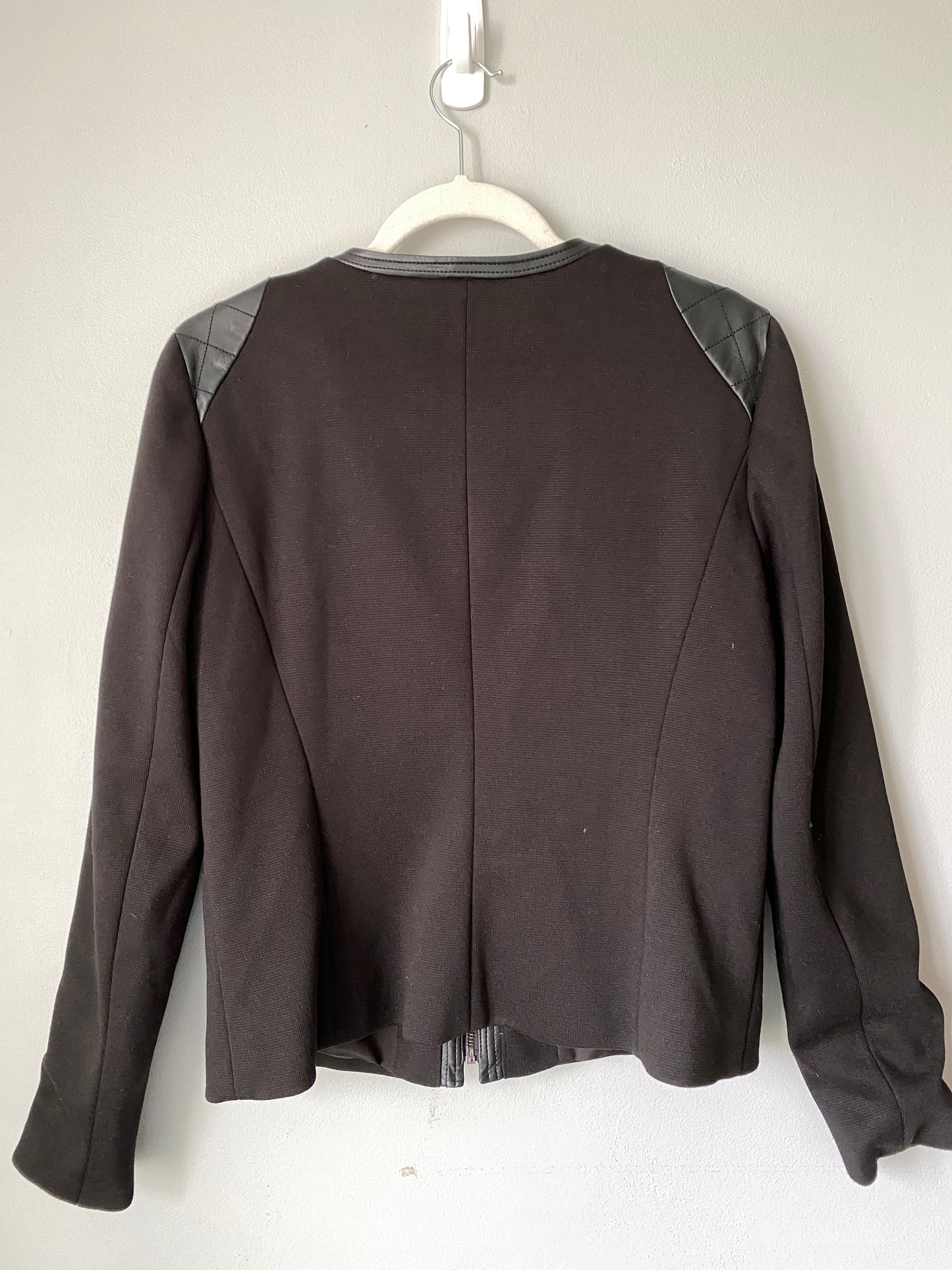 Ann Taylor Faux Trim Blazer Size M