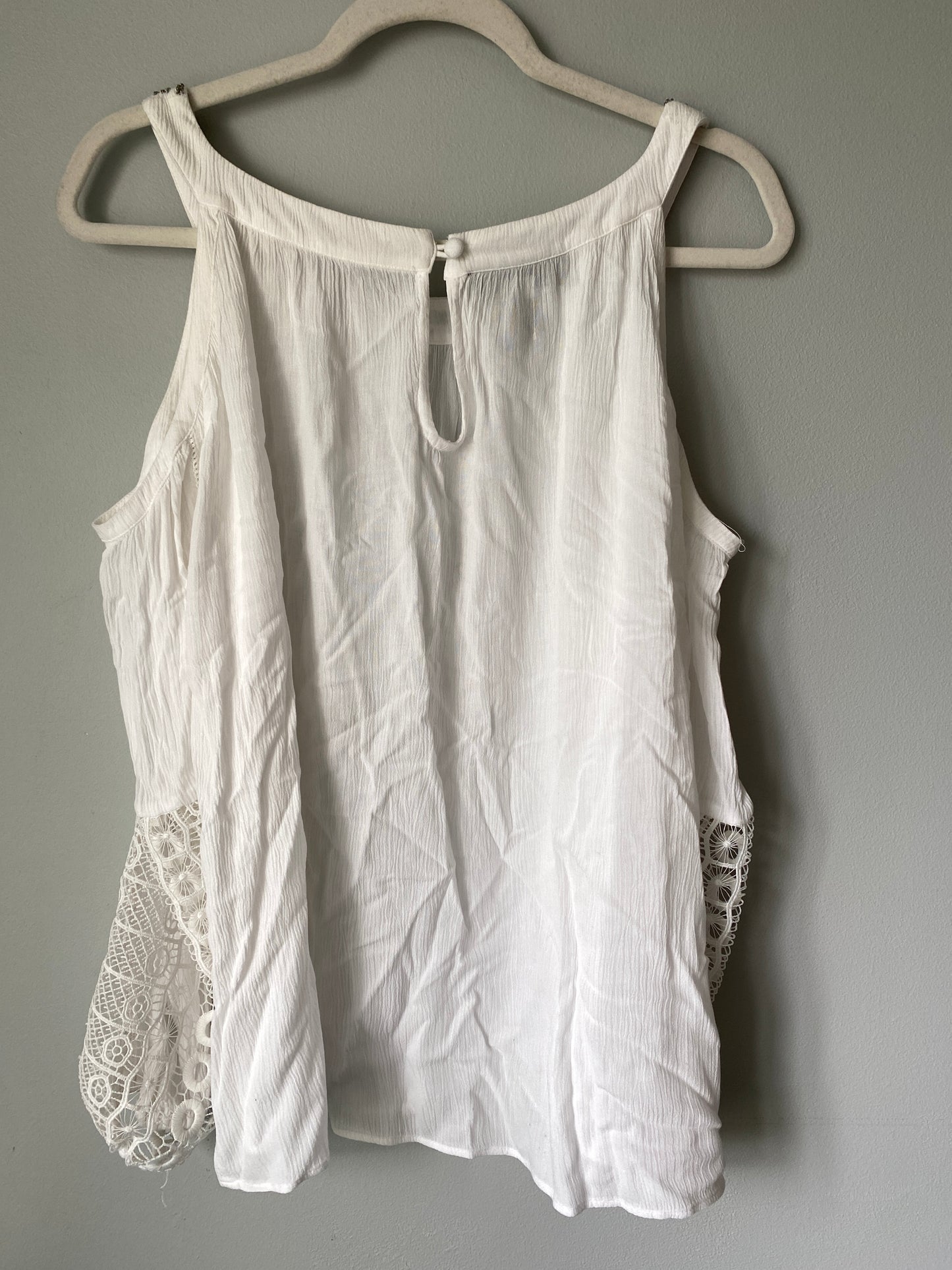 INC Cold Shoulder Top Size L