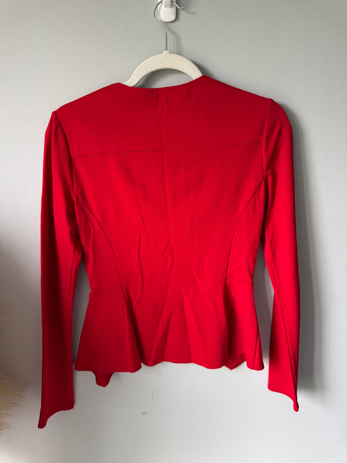 BCBG Peplum Top Size XS