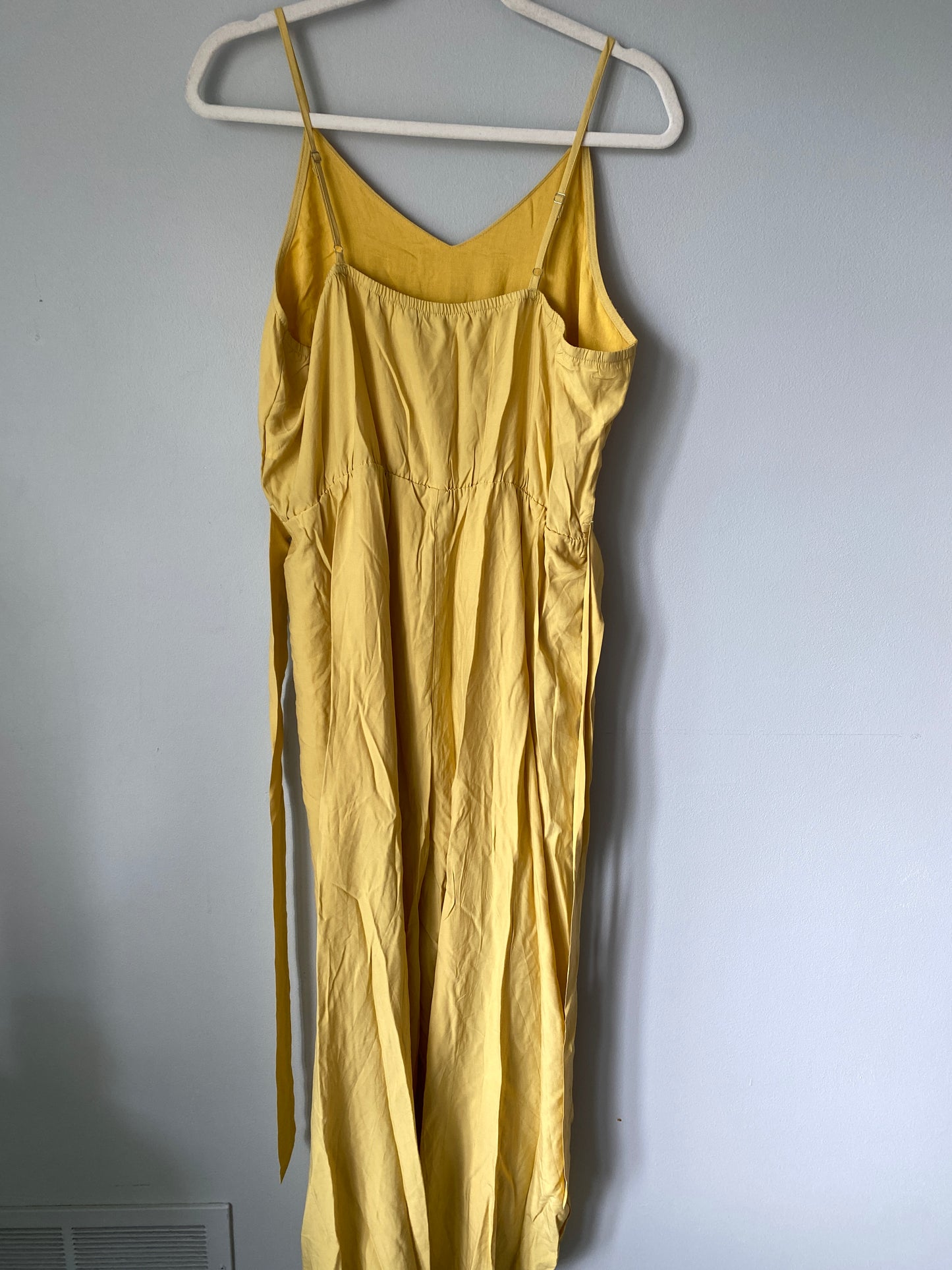 Ecowish Spaghetti Strap Jumpsuit Size Large