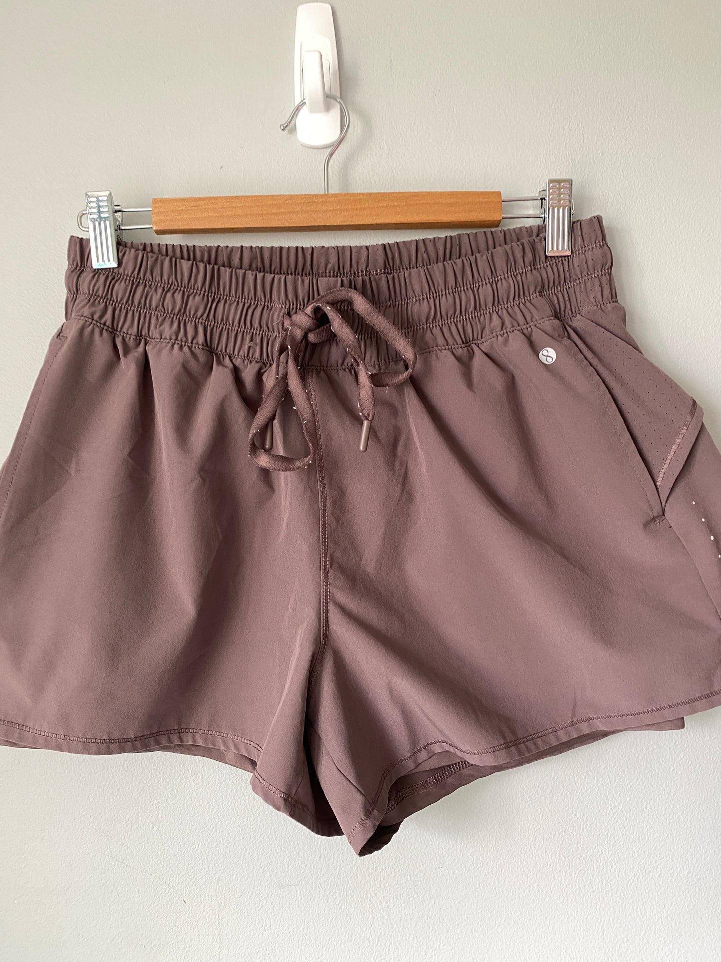 Layer 8 Grey/Purple Shorts Size Large