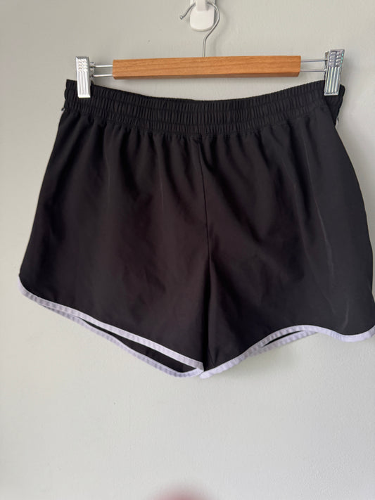 Champion Shorts Black with Purple Stripe Size Medium
