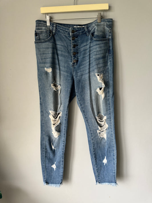 KanCan Button Down Jeans Size 11/29