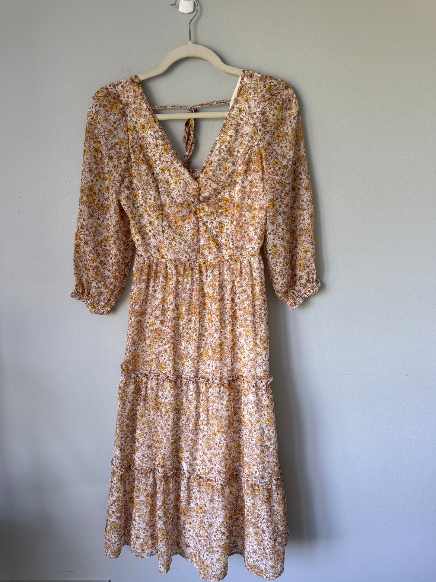 Sincerely Jules Floral Print Dress Size Small