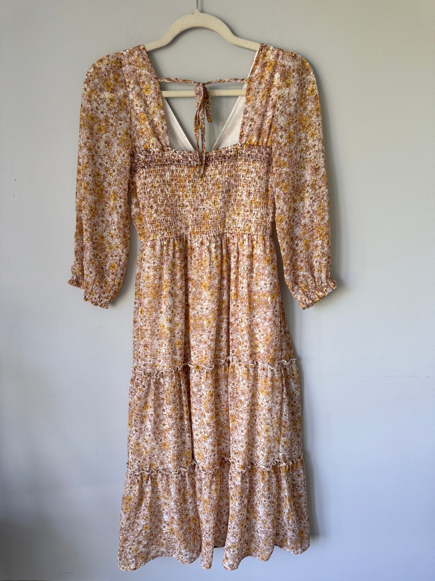 Sincerely Jules Floral Print Dress Size Small