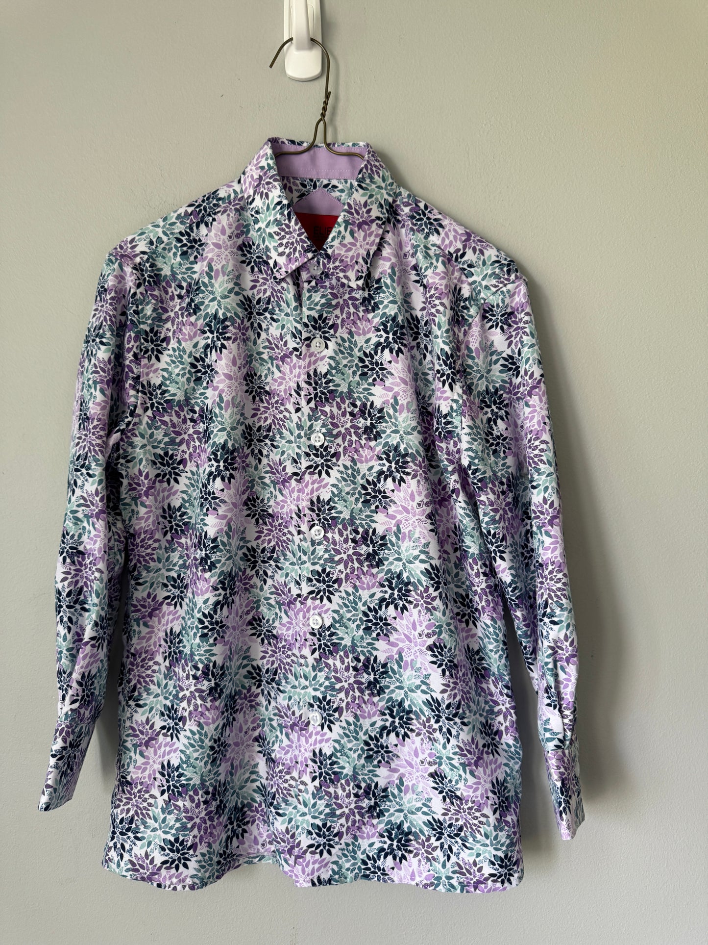 Boy's Ellie Floral Button Down Size 8