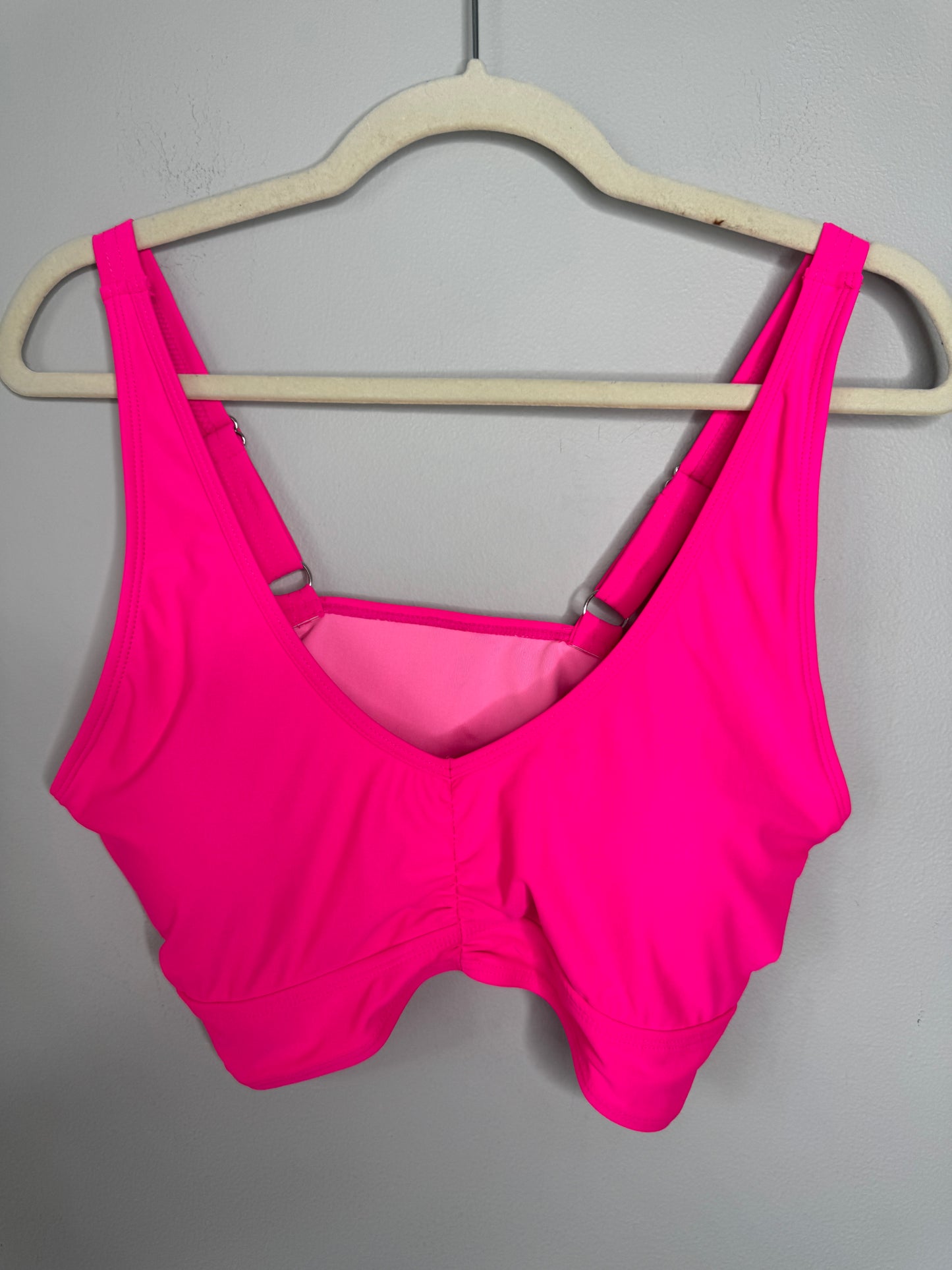 Bikini Top Only Neon Pink