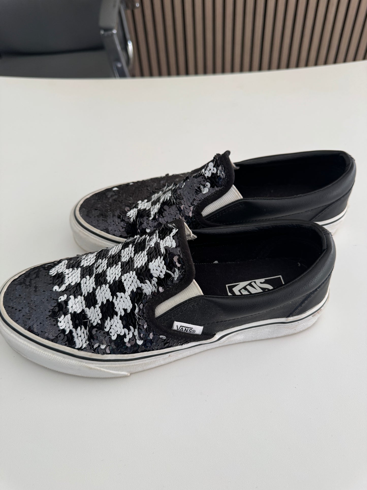 Vans Sequin Shoes