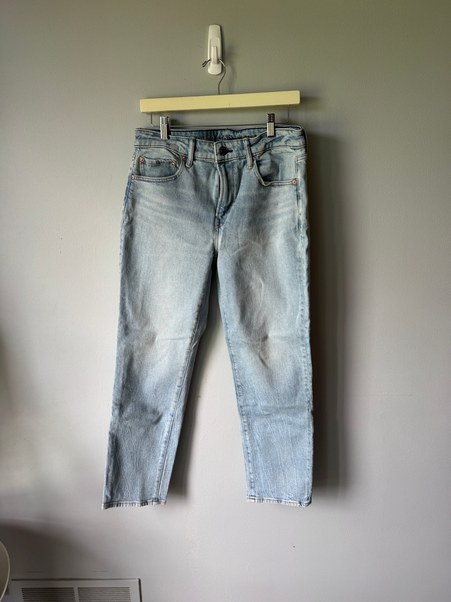 Men's AEO Light Wash Jeans Size 30x30