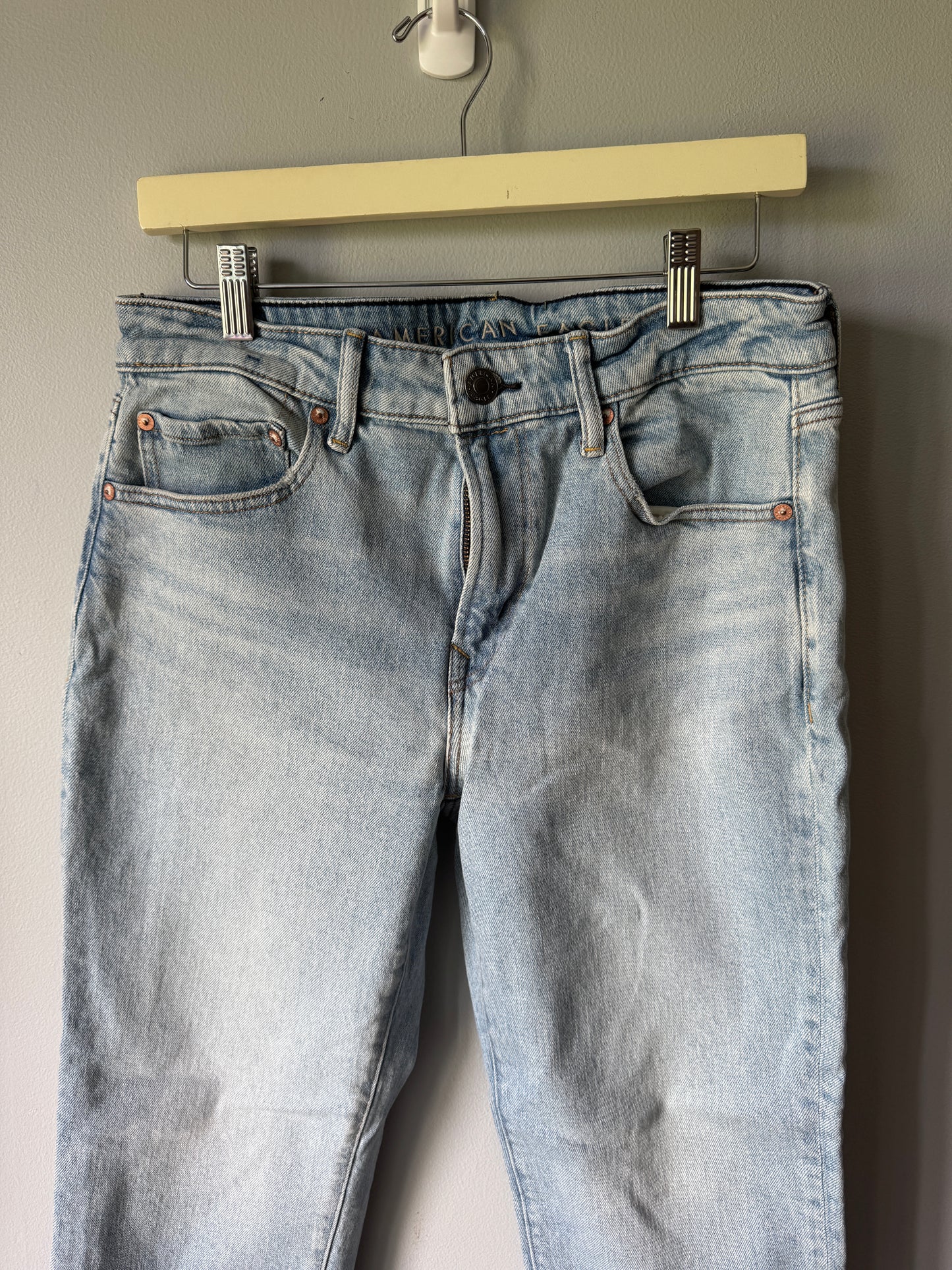 Men's AEO Light Wash Jeans Size 30x30