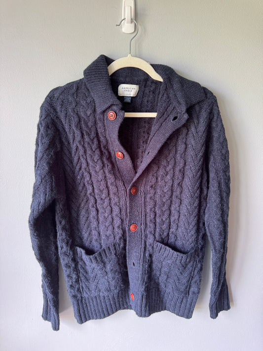Men's AEO Navy Sweater Size XS
