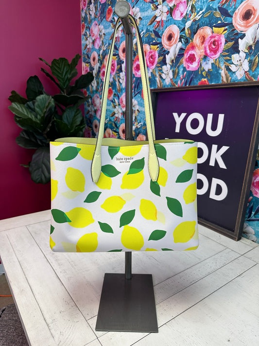 ReLoved Kate Spade All Day Lemon Toss Large Tote