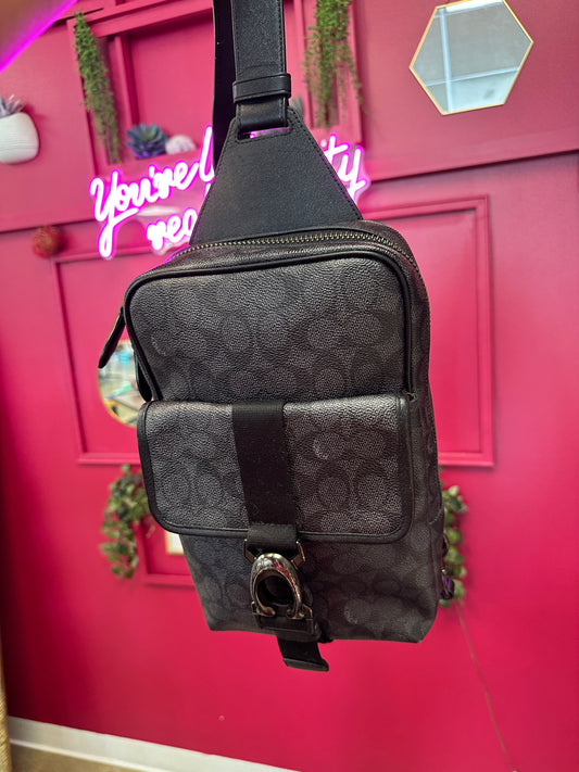 Pre Owned Coach Slingback Cross Body