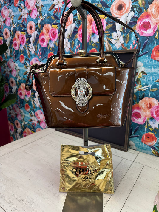 Pre Owned Brangio Luxe Patent Handbag