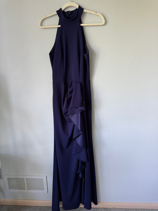 Betsy Adam Navy Dress Size 6